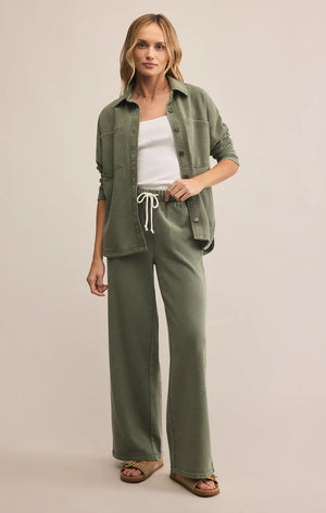 Z SUPPLY Women's Pants Z Supply Hunter Knit Denim Pant || David's Clothing