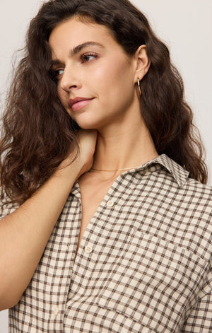 Z SUPPLY Women's Top Z Supply River Plaid Button Up