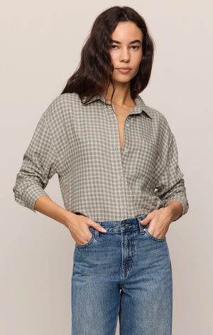 Z SUPPLY Women's Top Z Supply River Plaid Button Up