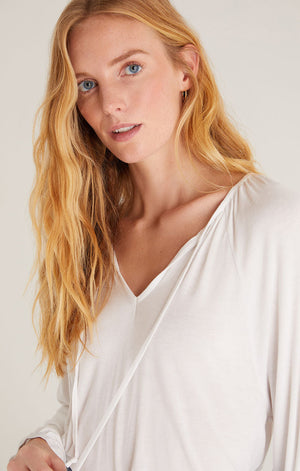 Z SUPPLY Women's Top Z Supply Niki Sleek Jersey Top || David's Clothing