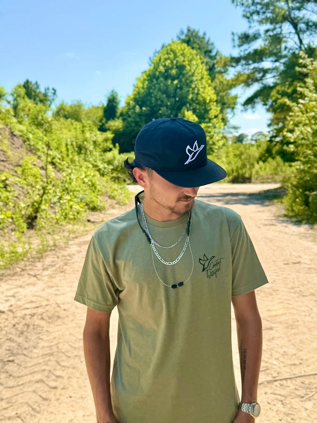 Combat Waterfowl Paratrooper Tee