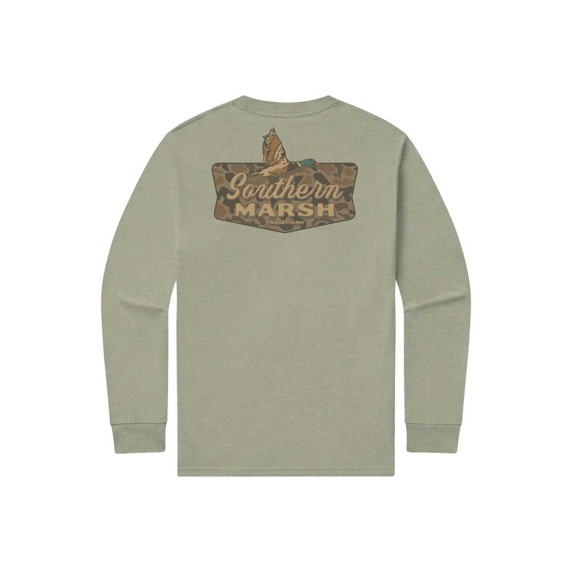 Southern Marsh Branding Tee - Inflight Badge - Long Sleeve