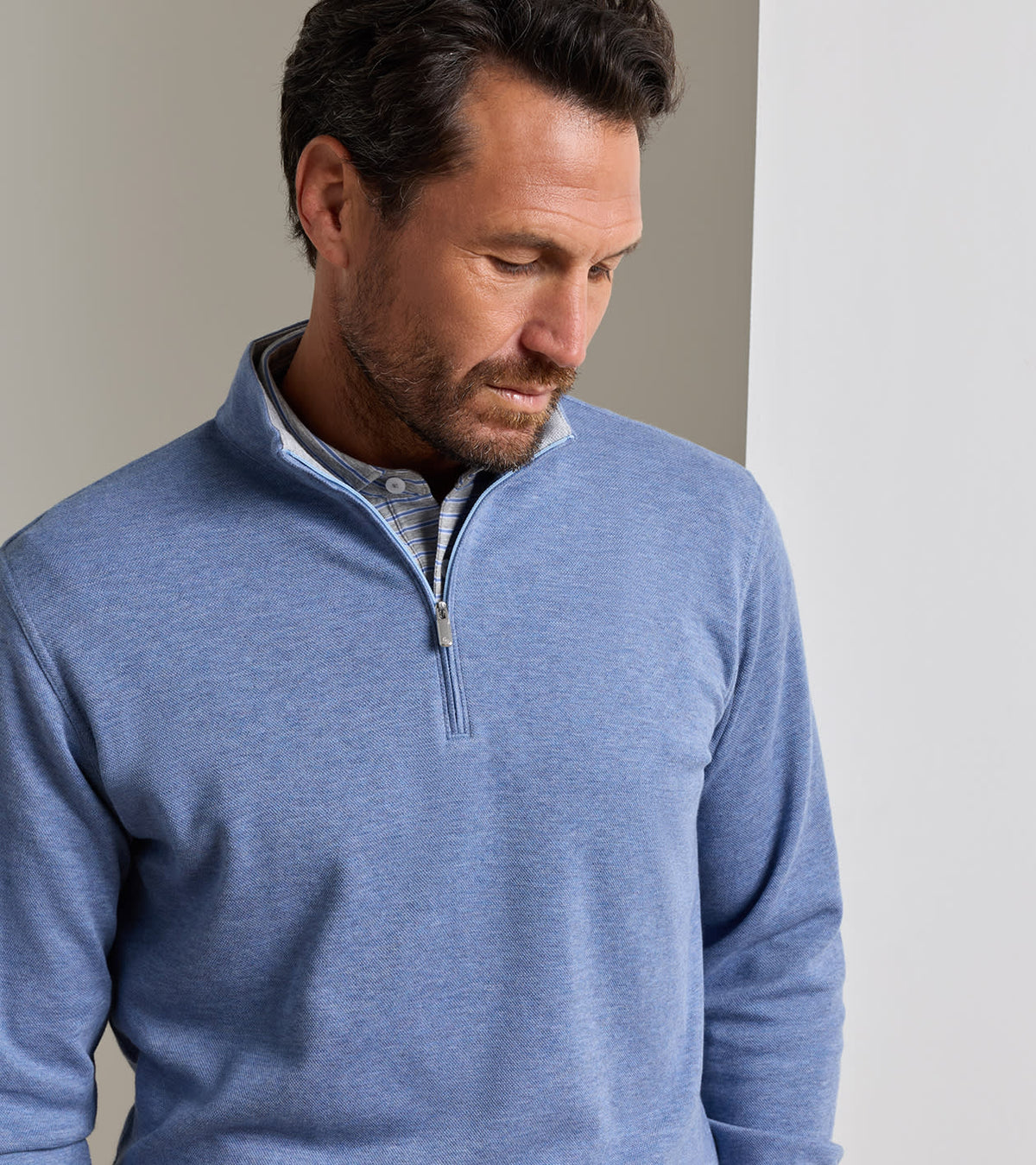 Peter Millar Crown Comfort Quarter-Zip Pullover