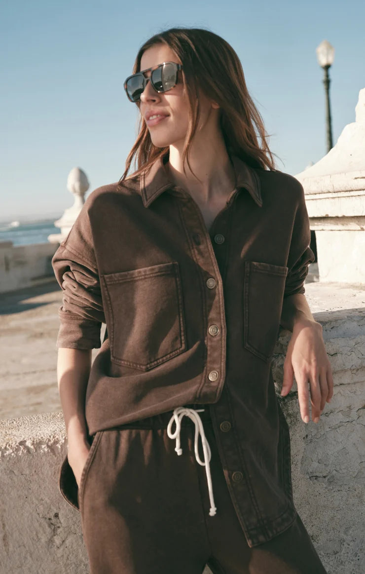 Z Supply Jackets All Day Knit Jacket