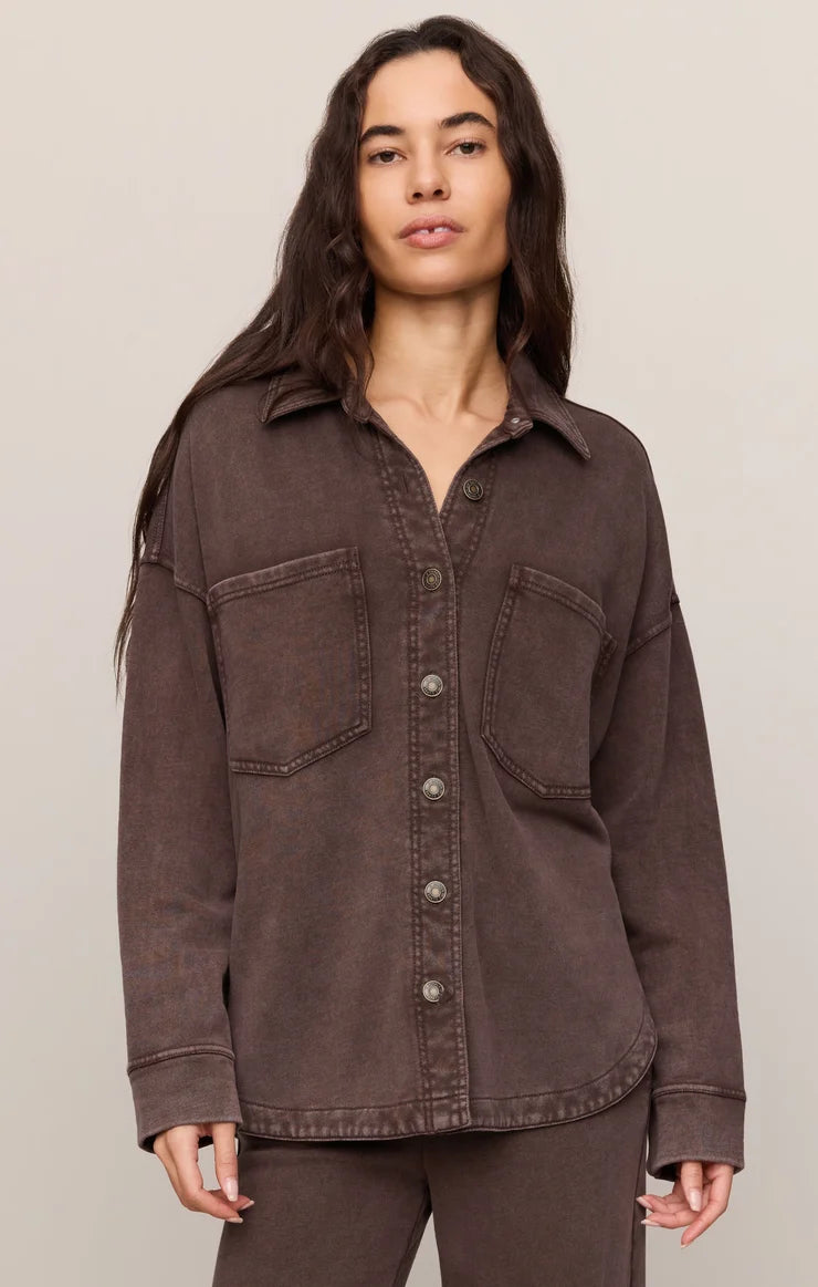 Z Supply Jackets All Day Knit Jacket