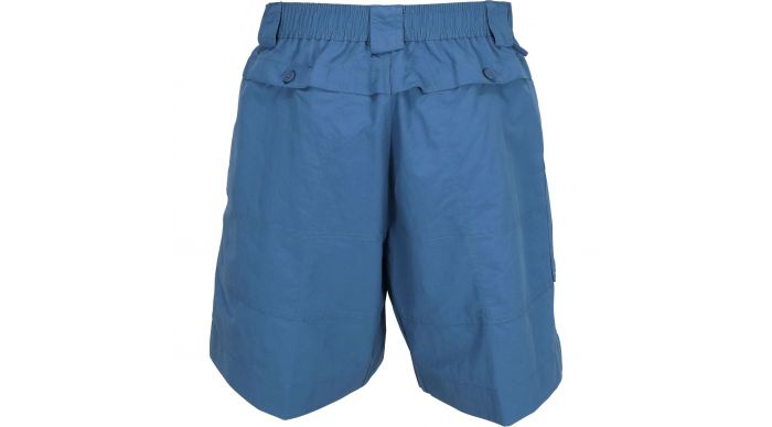 AFTCO MFG 14-Men's Activewear Aftco Original Fishing Shorts Long - Khaki || David's Clothing