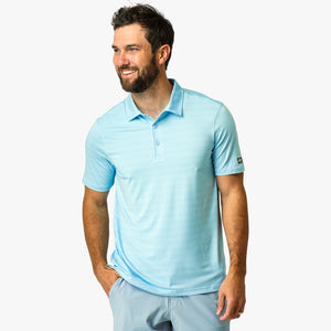 AFTCO MFG Men's Polo Aftco Link SS Performance Polo Shirt