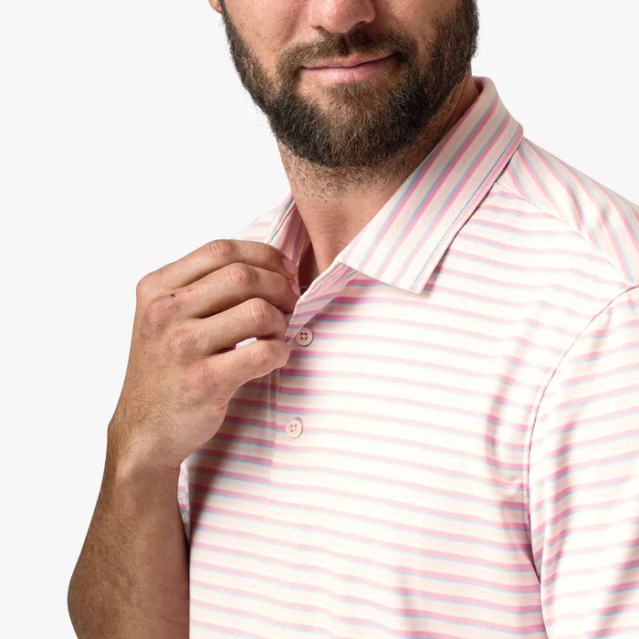 AFTCO MFG Men's Polo Aftco Link SS Performance Polo Shirt