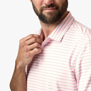 AFTCO MFG Men's Polo Aftco Link SS Performance Polo Shirt