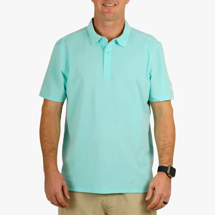 AFTCO MFG Men's Polo Air-O Mesh Performance Polo Shirt || David's Clothing