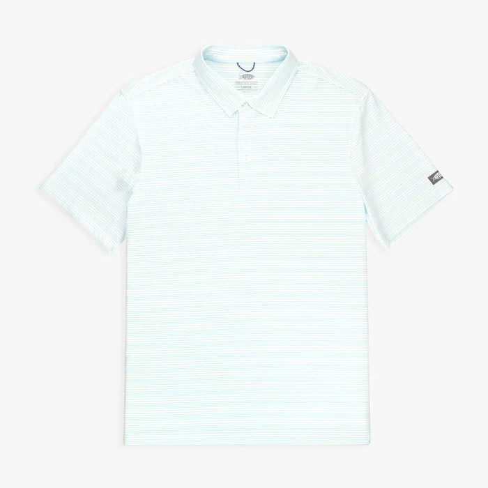 AFTCO MFG Men's Polo SPLISH SPLASH / M Aftco Link SS Performance Polo Shirt || David's Clothing M64221SPSP