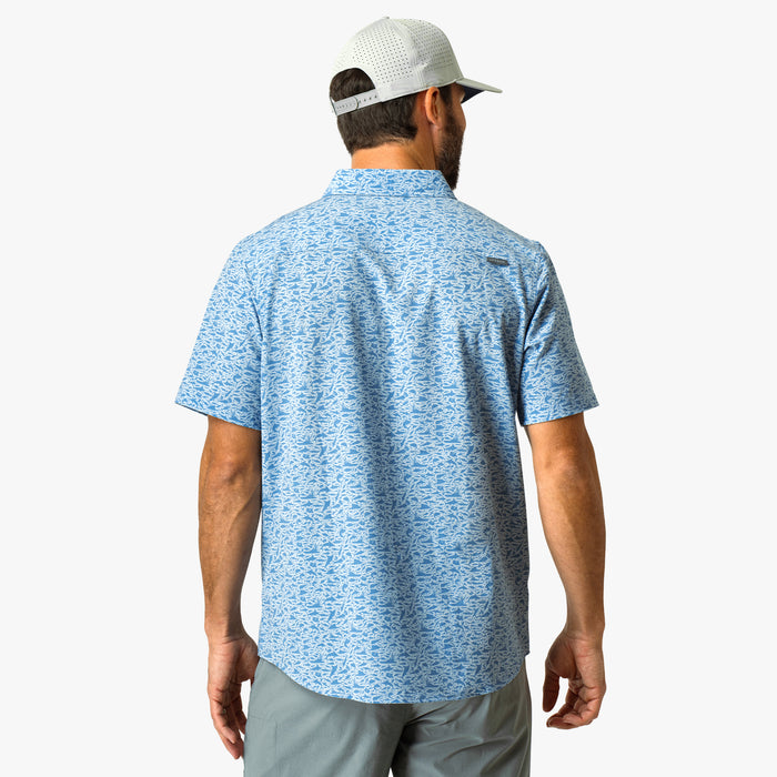 AFTCO MFG Men's Sport Shirt Aftco Boatbar SS Button Down Shirt