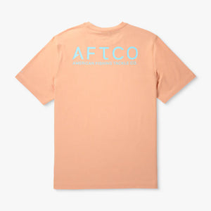 AFTCO MFG Men's Tees CORAL SANDS HEATHER / S Aftco Samurai SS Performance Shirt M60126CLSH