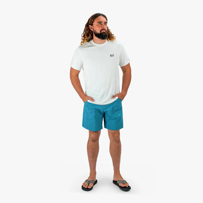 AFTCO MFG Mens Shorts Aftco The Original Fishing Short Long || David's Clothing