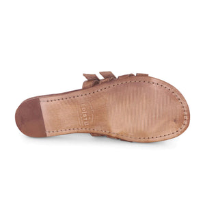 BED STU Women's Shoes Bed Stu Women's Hilda Strappy Leather Slide || David's Clothing
