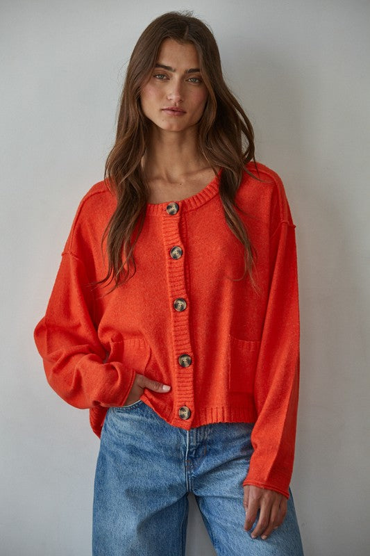 BY TOGETHER YOU AND I Women's Sweaters Cloud Nine Cardigan Top || David's Clothing
