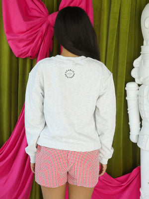 CHARLIE SOUTHERN Women's Sweater Charlie Southern Holiday Hoobie Whatty Sweatshirt || David's Clothing