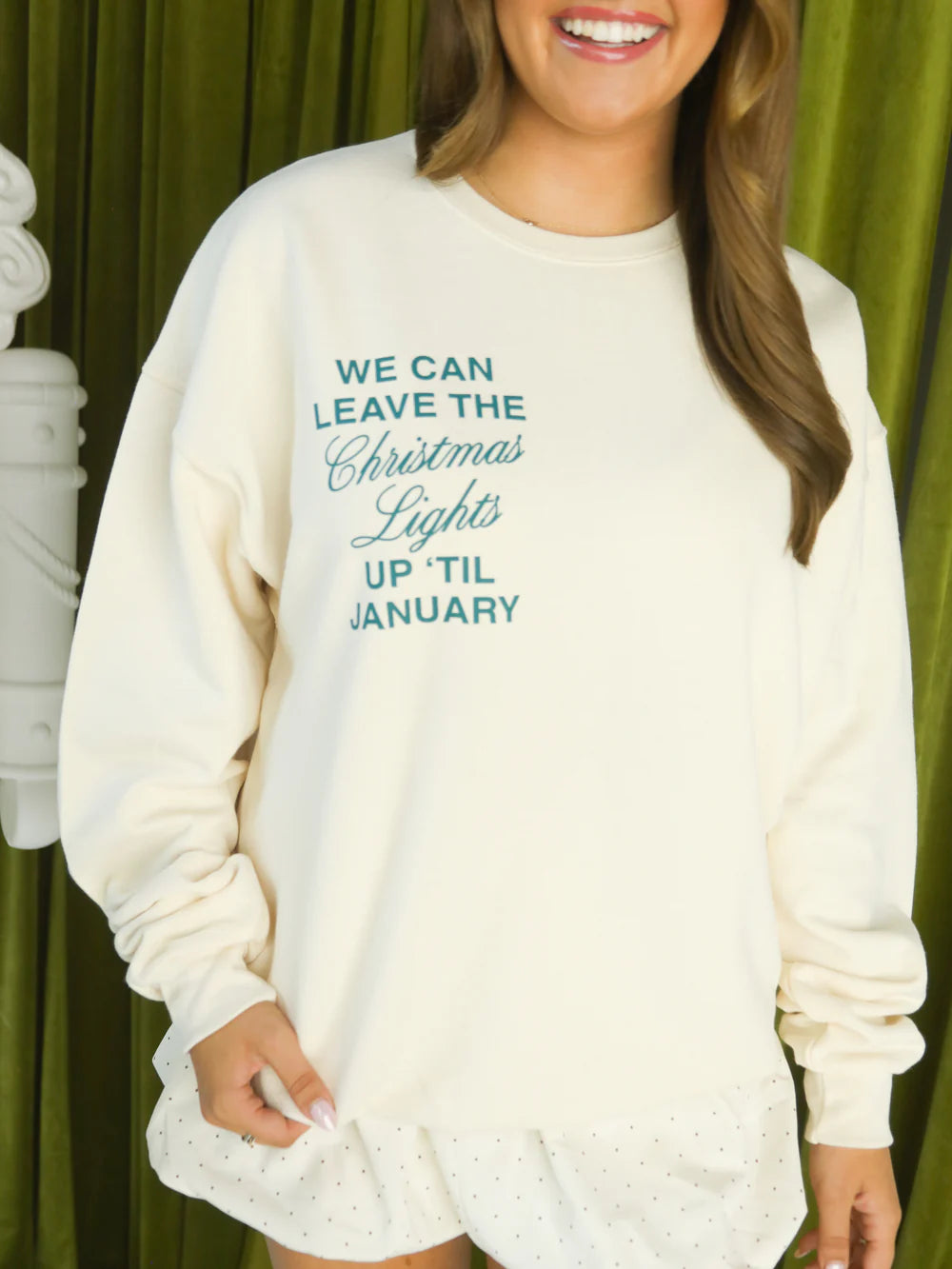 CHARLIE SOUTHERN Women's Sweater Charlie Southern Til January Sweatshirt || David's Clothing