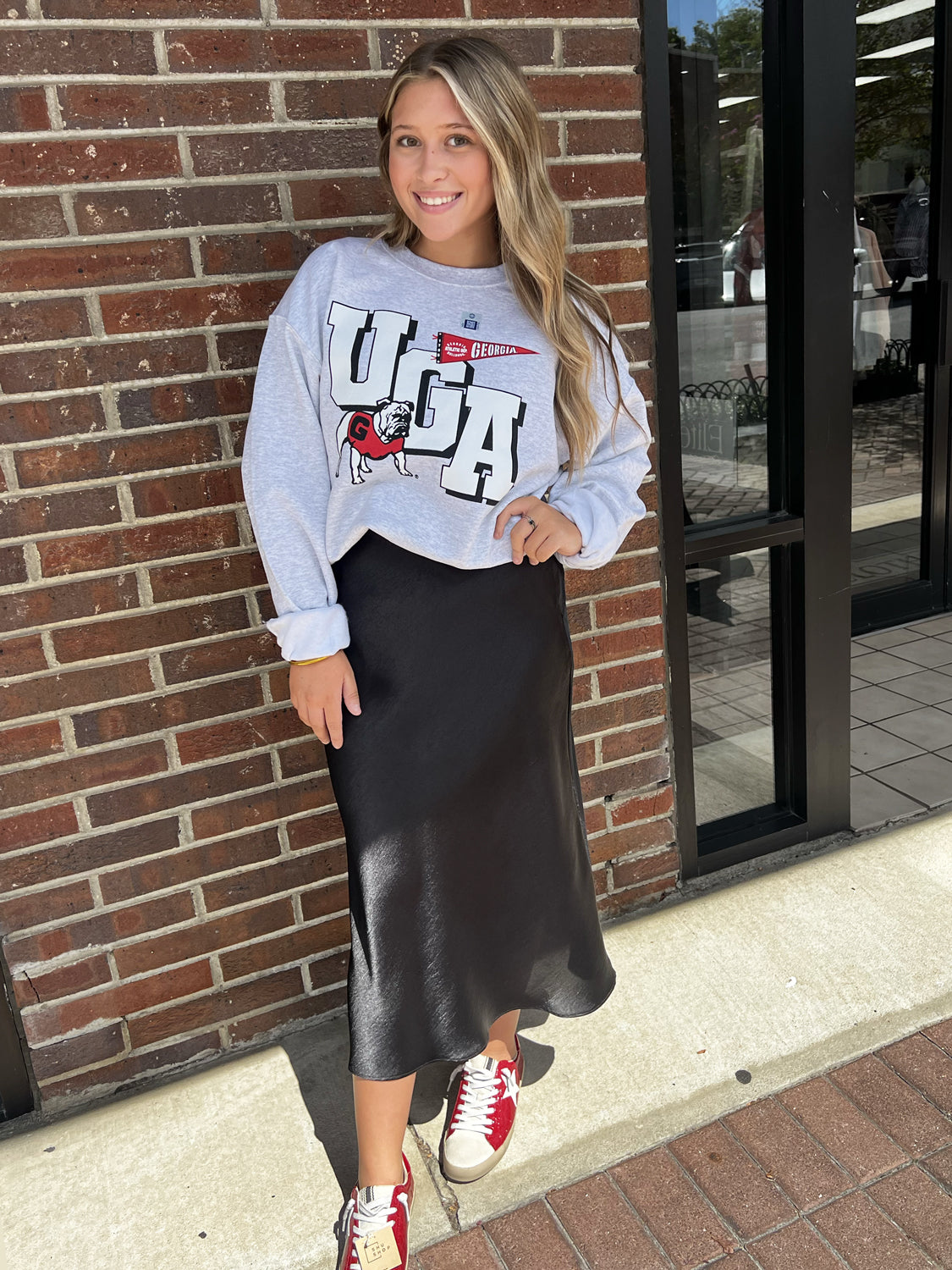 CHARLIE SOUTHERN Women's Sweatshirt Charlie Southern Ga Pennant Sweatshirt