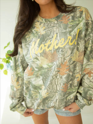CHARLIE SOUTHERN Women's Sweatshirt Charlie Southern Mother Camo Sweatshirt