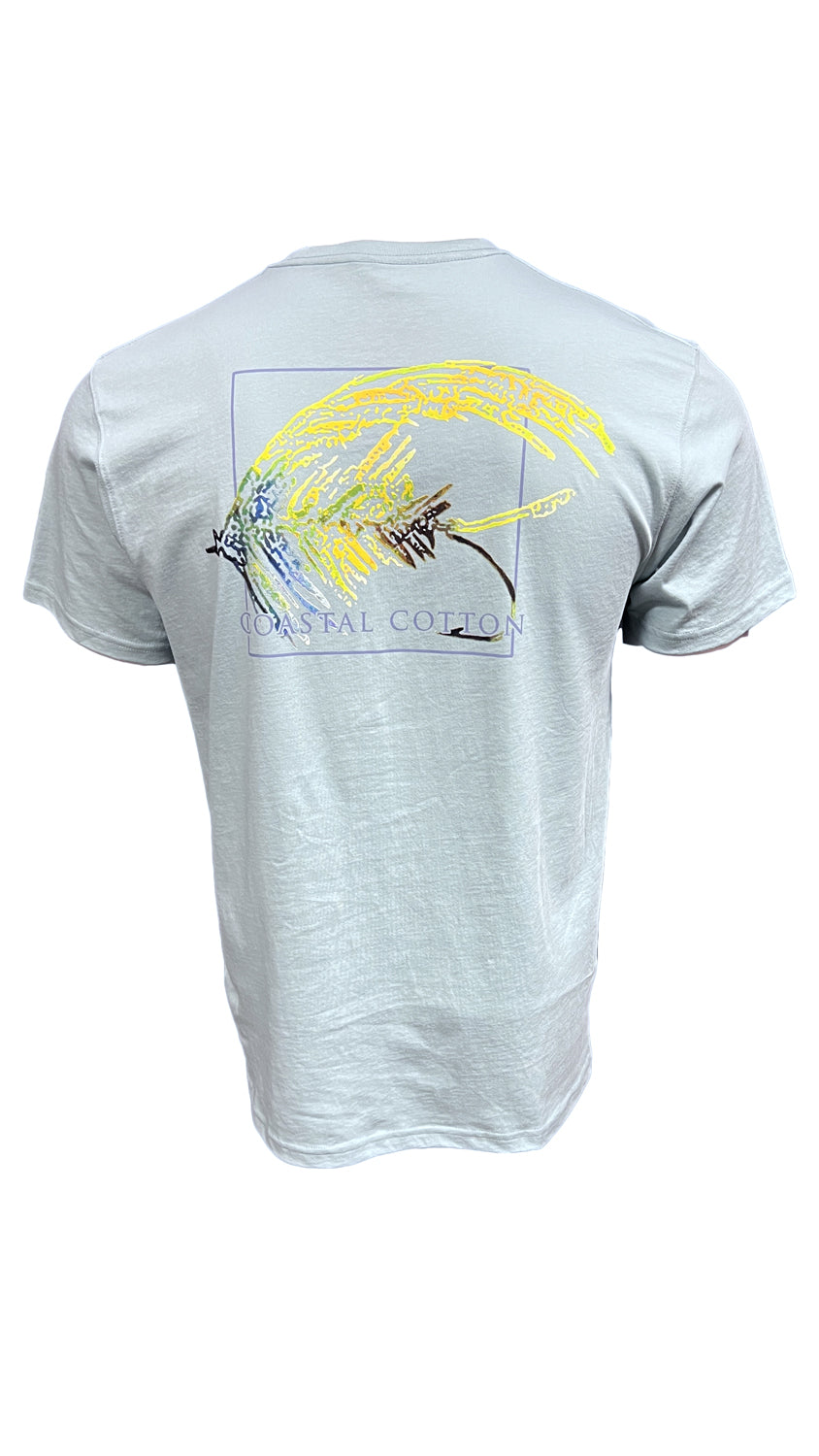 COASTAL COTTON Men's Tees BAY GREEN / M Coastal Cotton Fly SS Tee || David's Clothing ITBGFLY