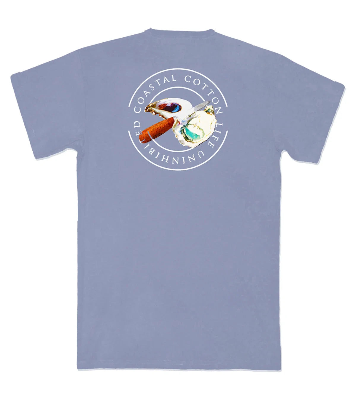 COASTAL COTTON Men's Tees Coastal Cotton Oyster SS Tee || David's Clothing