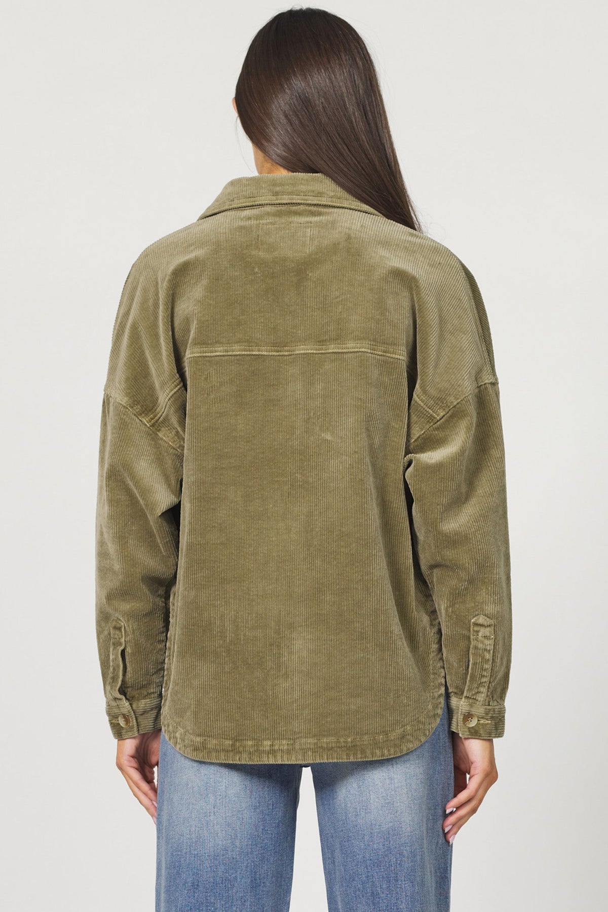 DEAR JOHN DENIM Women Jackets Dear John Button Front Collared Oversized Fit