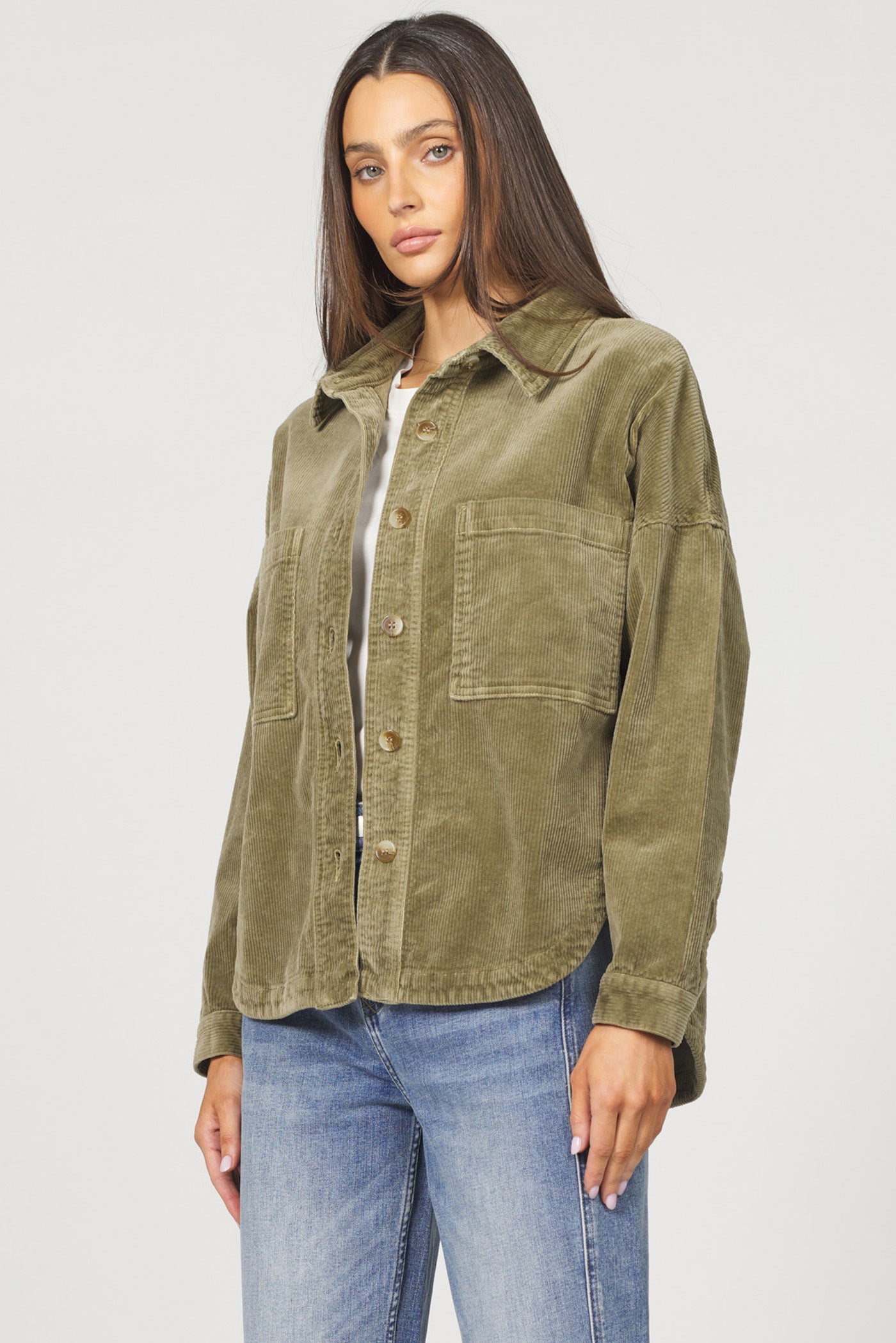 DEAR JOHN DENIM Women Jackets Dear John Button Front Collared Oversized Fit