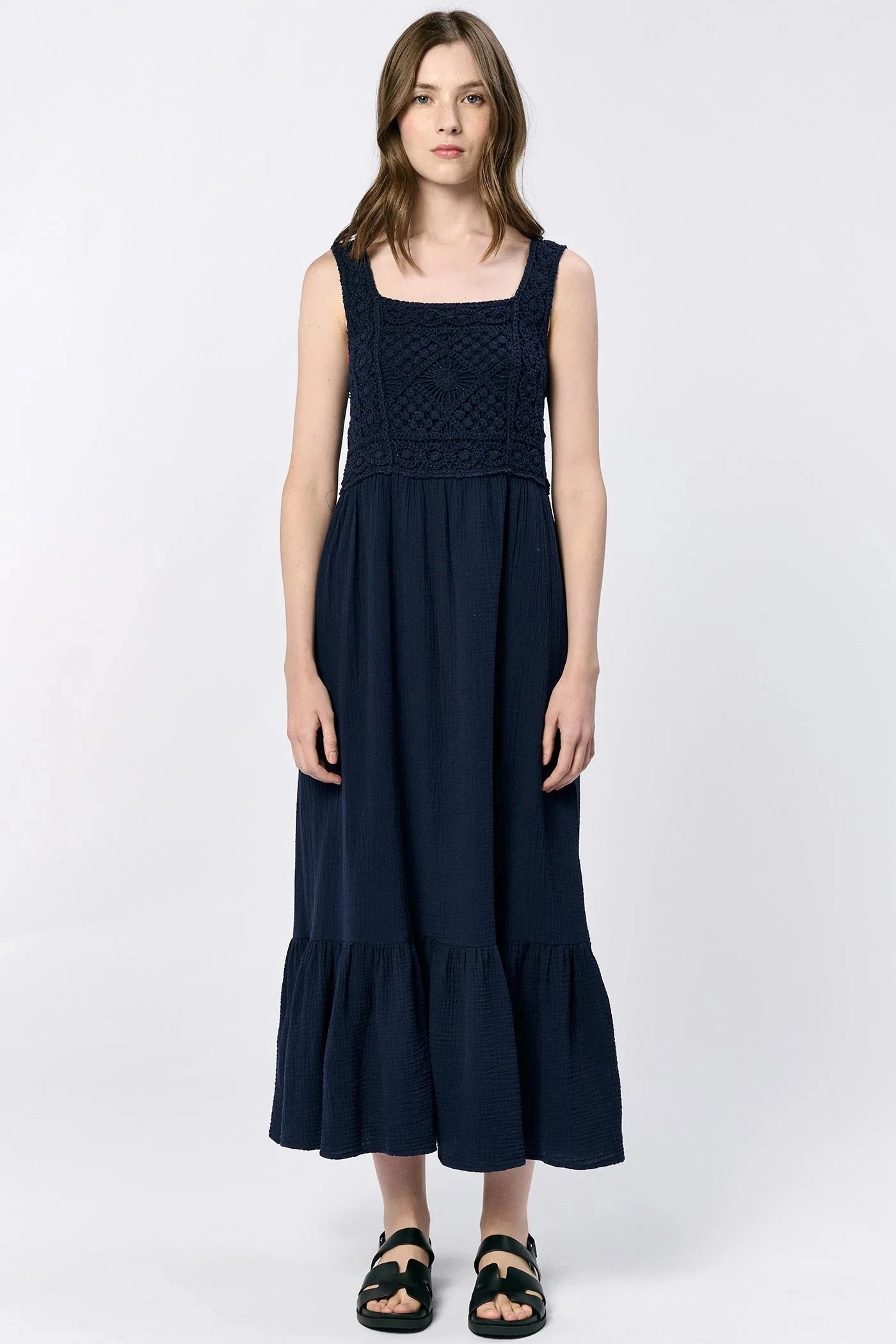 DEAR JOHN DENIM Women's Dresses Dear John Chasity Novelty Dress || David's Clothing