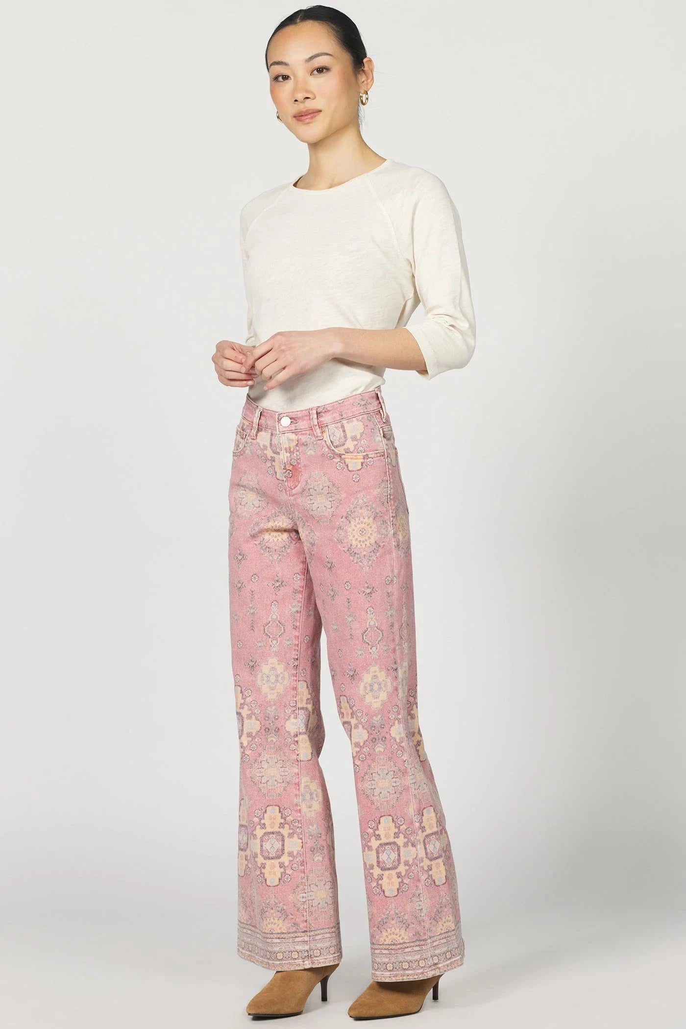 DEAR JOHN DENIM Women's Jeans Dear John Micah Novelty Wide Leg Jean || David's Clothing