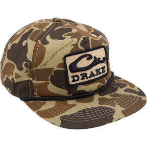DRAKE CLOTHING CO. Men's Hats OLD SCHOOL Drake X Lost Hat Goat Rope Cap || David's Clothing DW0195016
