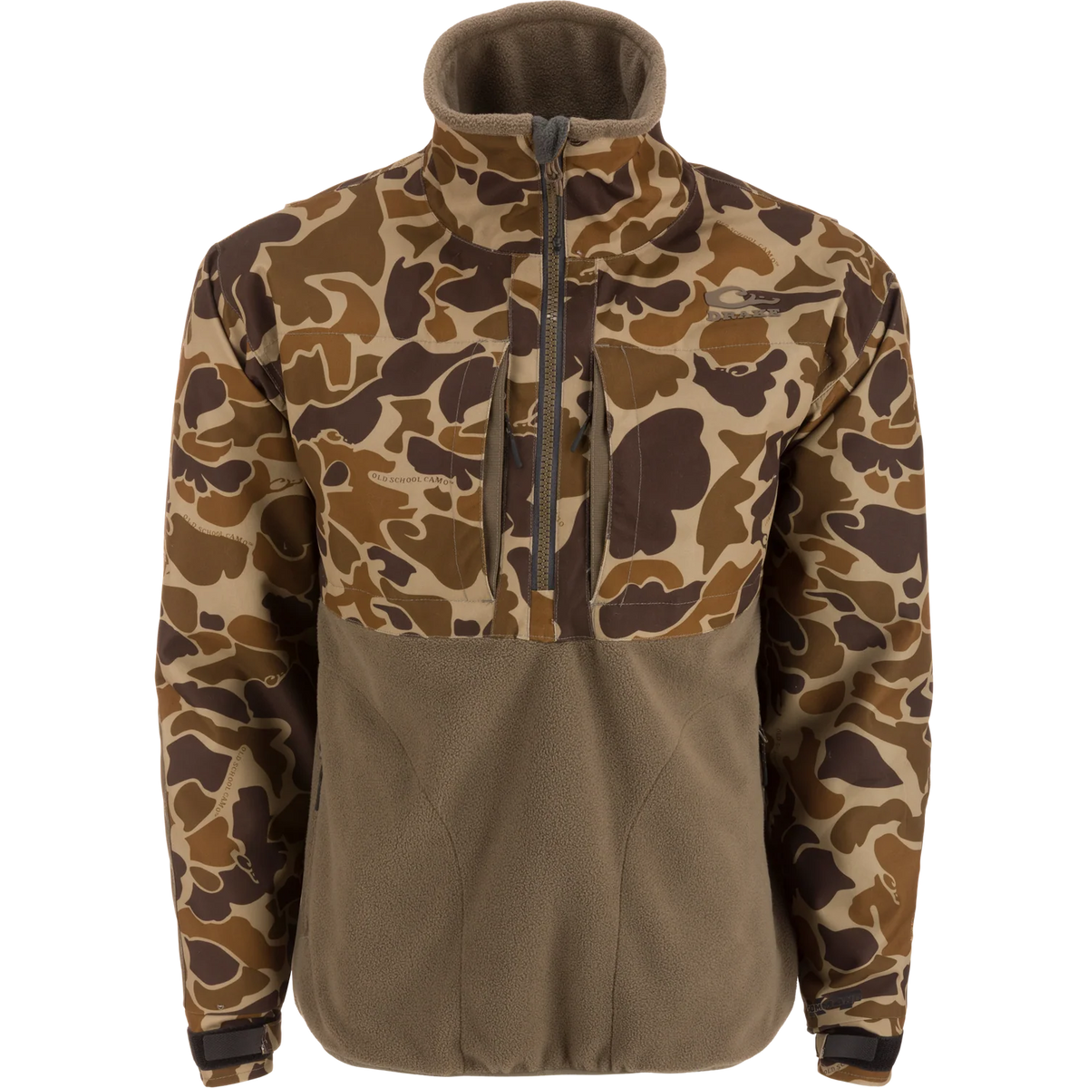 DRAKE CLOTHING CO. Men's Jackets OLD SCHOOL / S Drake MST CommandXT Eqwader Half Zip Jacket DW0131016
