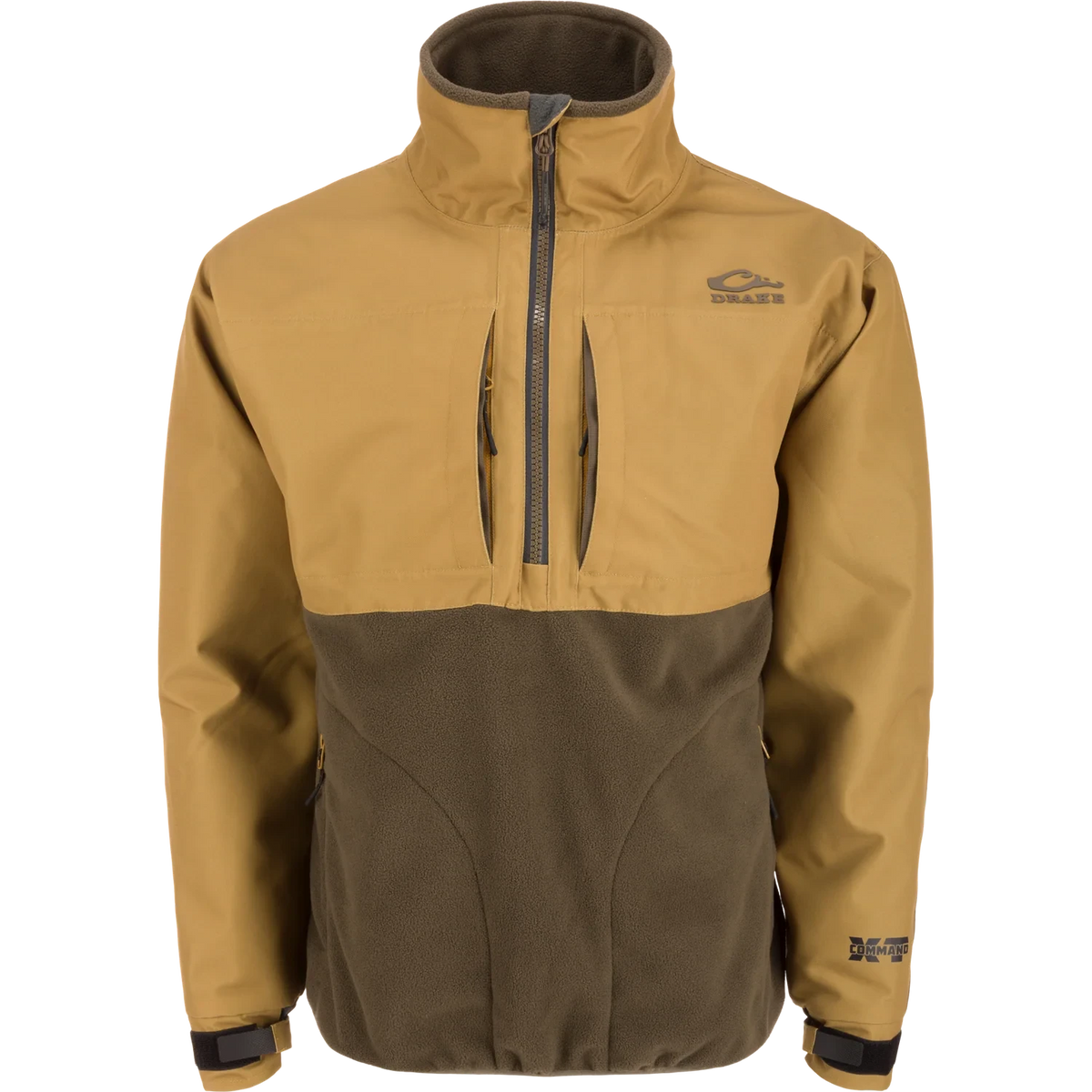 DRAKE CLOTHING CO. Men's Outerwear FIELD KHAKI / S Drake MST CommandXT Eqwader Half Zip Jacket DW0131FDK