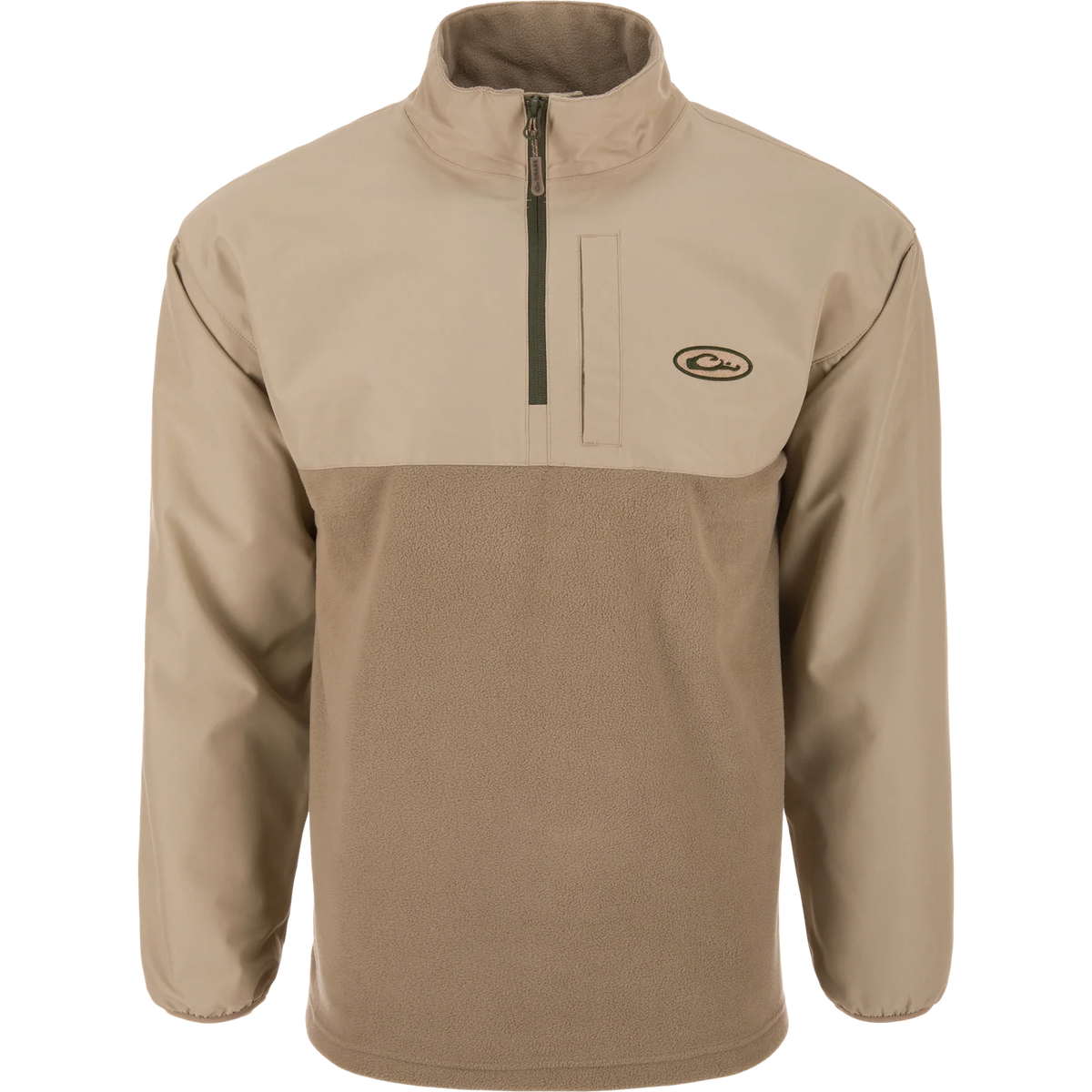 DRAKE CLOTHING CO. Men's Pullovers ALUMINUM / S MST Quarter Zip Refuge Eqwader Jacket DS7355ALM