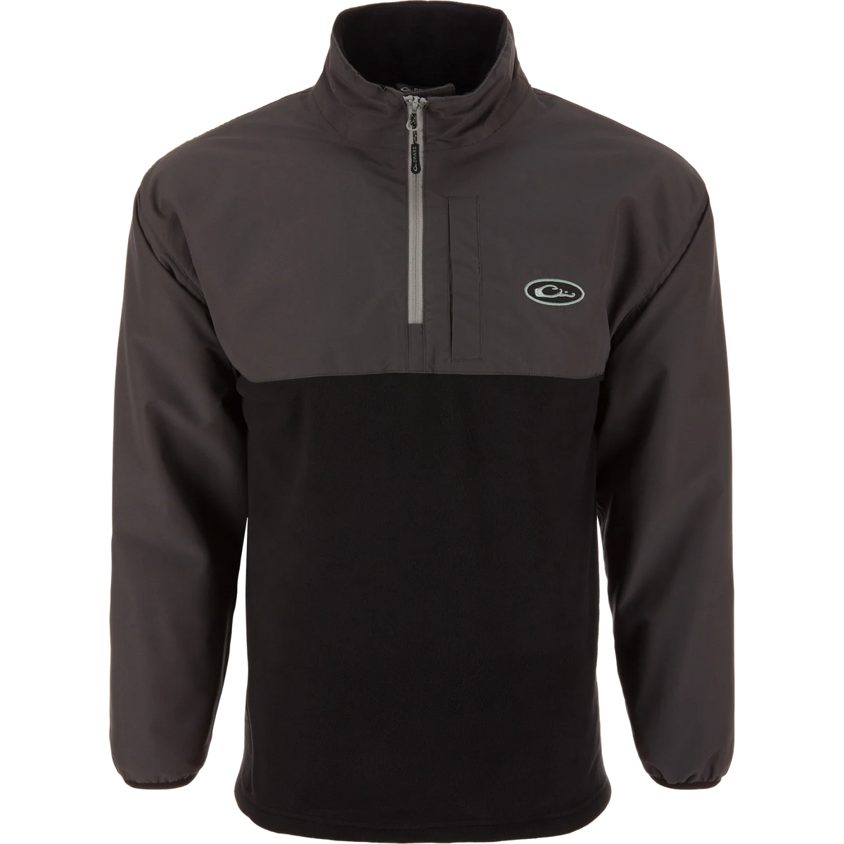 DRAKE CLOTHING CO. Men's Pullovers BLACK OYSTER / S MST Quarter Zip Refuge Eqwader Jacket DS7355BOY