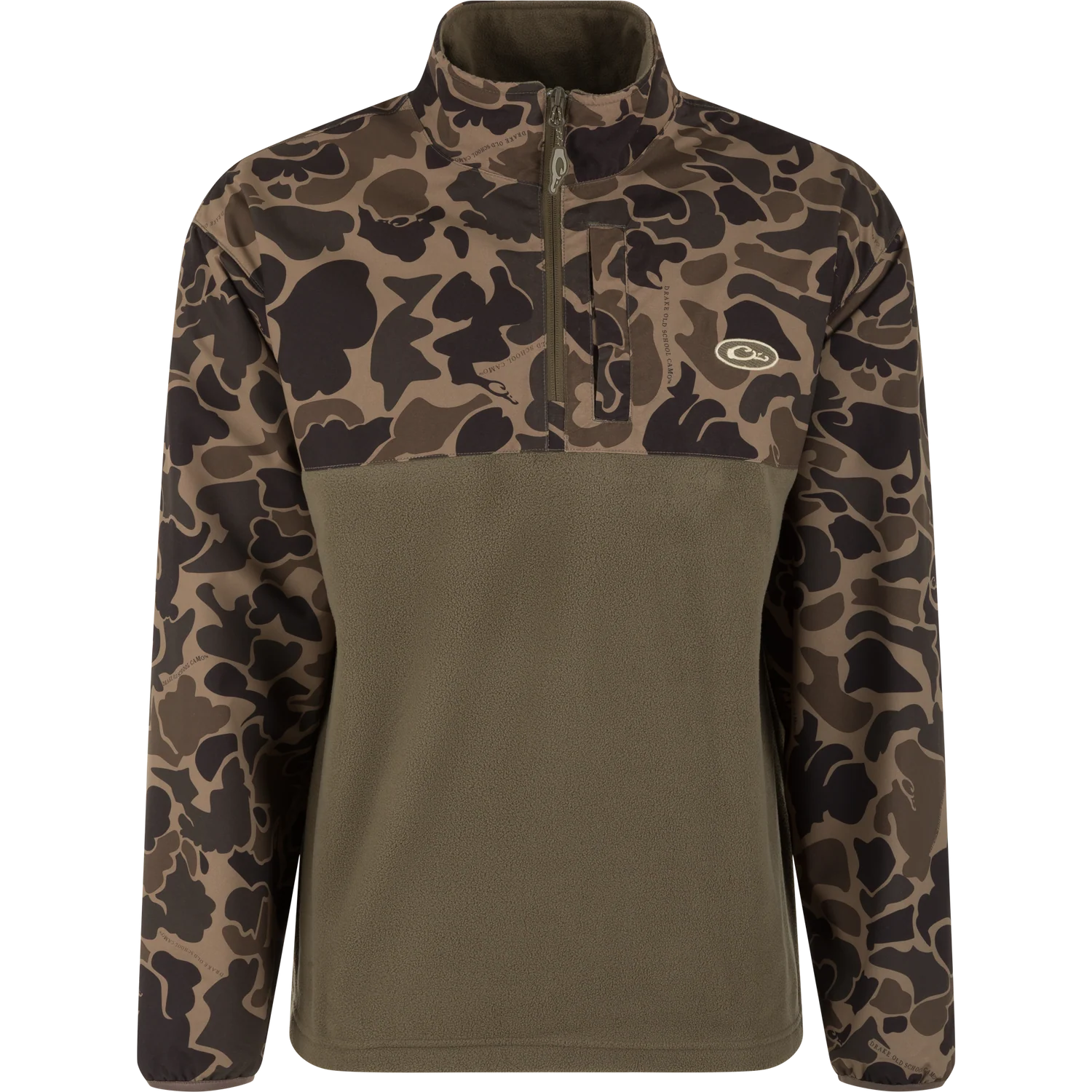 DRAKE CLOTHING CO. Men's Pullovers OS SPORT / S MST Quarter Zip Refuge Eqwader Jacket DS7355080