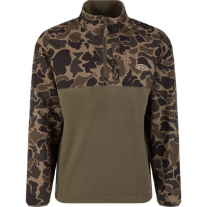 DRAKE CLOTHING CO. Men's Pullovers OS SPORT / S MST Quarter Zip Refuge Eqwader Jacket DS7355080