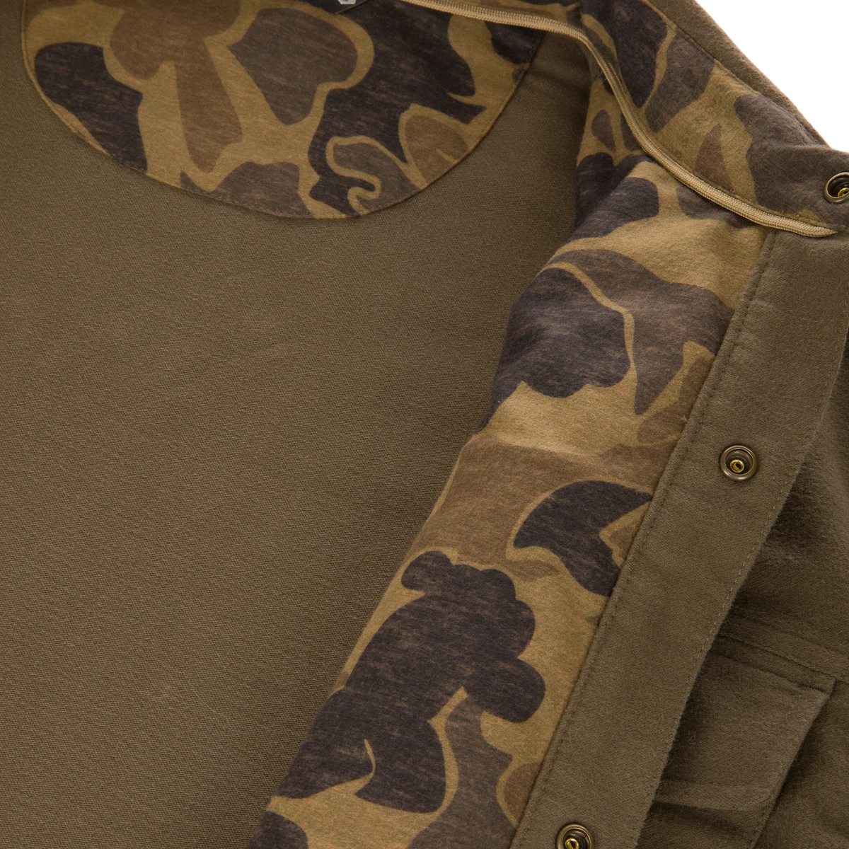 DRAKE CLOTHING CO. Men's Sport Shirt Delta Moleskin Shirt Jacket