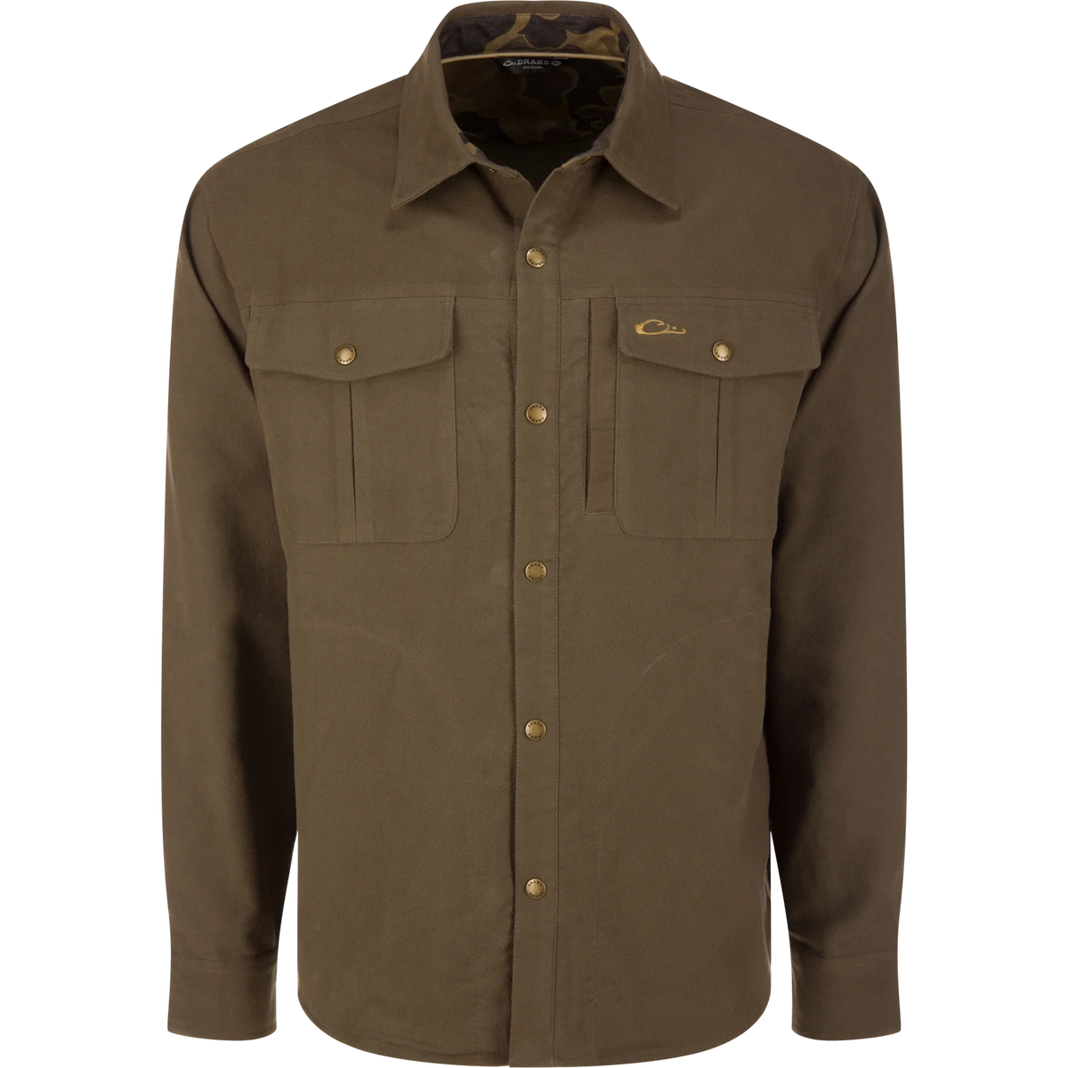 DRAKE CLOTHING CO. Men's Sport Shirt Delta Moleskin Shirt Jacket