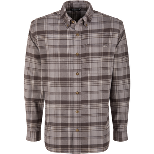 DRAKE CLOTHING CO. Men's Sport Shirt HARDY GREY / S Drake Autumn Flannel Shirt DS1070HGP