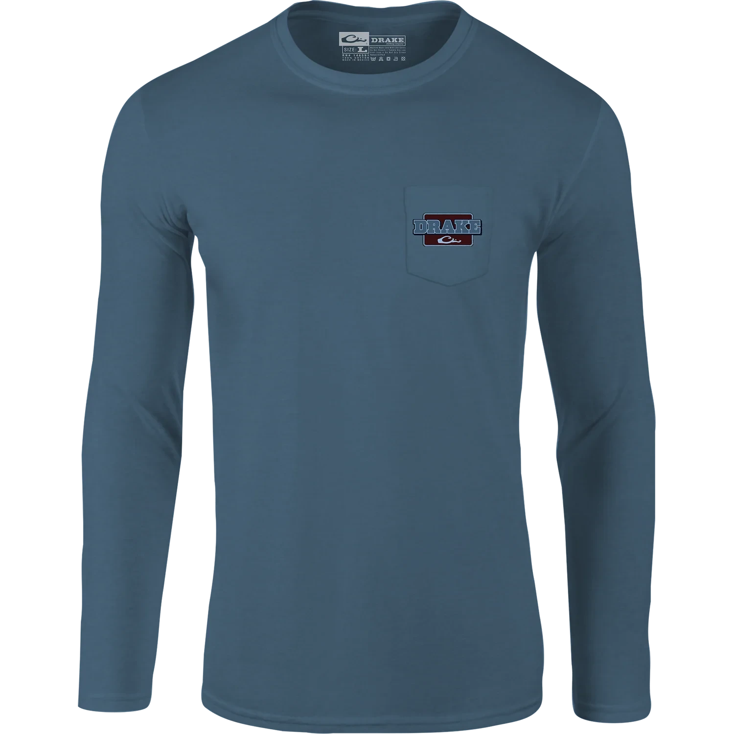 DRAKE CLOTHING CO. Men's Tees Drake Big Duck Energy Long Sleeve T-Shirt || David's Clothing