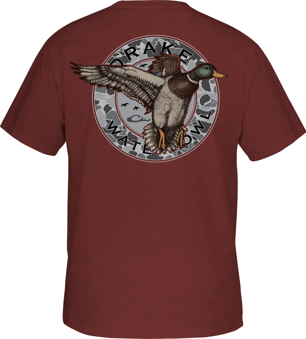 DRAKE CLOTHING CO. Men's Tees Drake Circle Mallard T-Shirt || David's Clothing