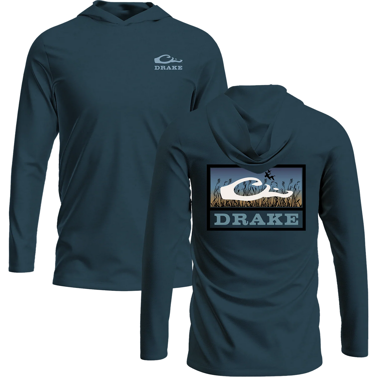 DRAKE CLOTHING CO. Men's Tees Drake Marsh Flight Graphic T-Shirt Hoodie