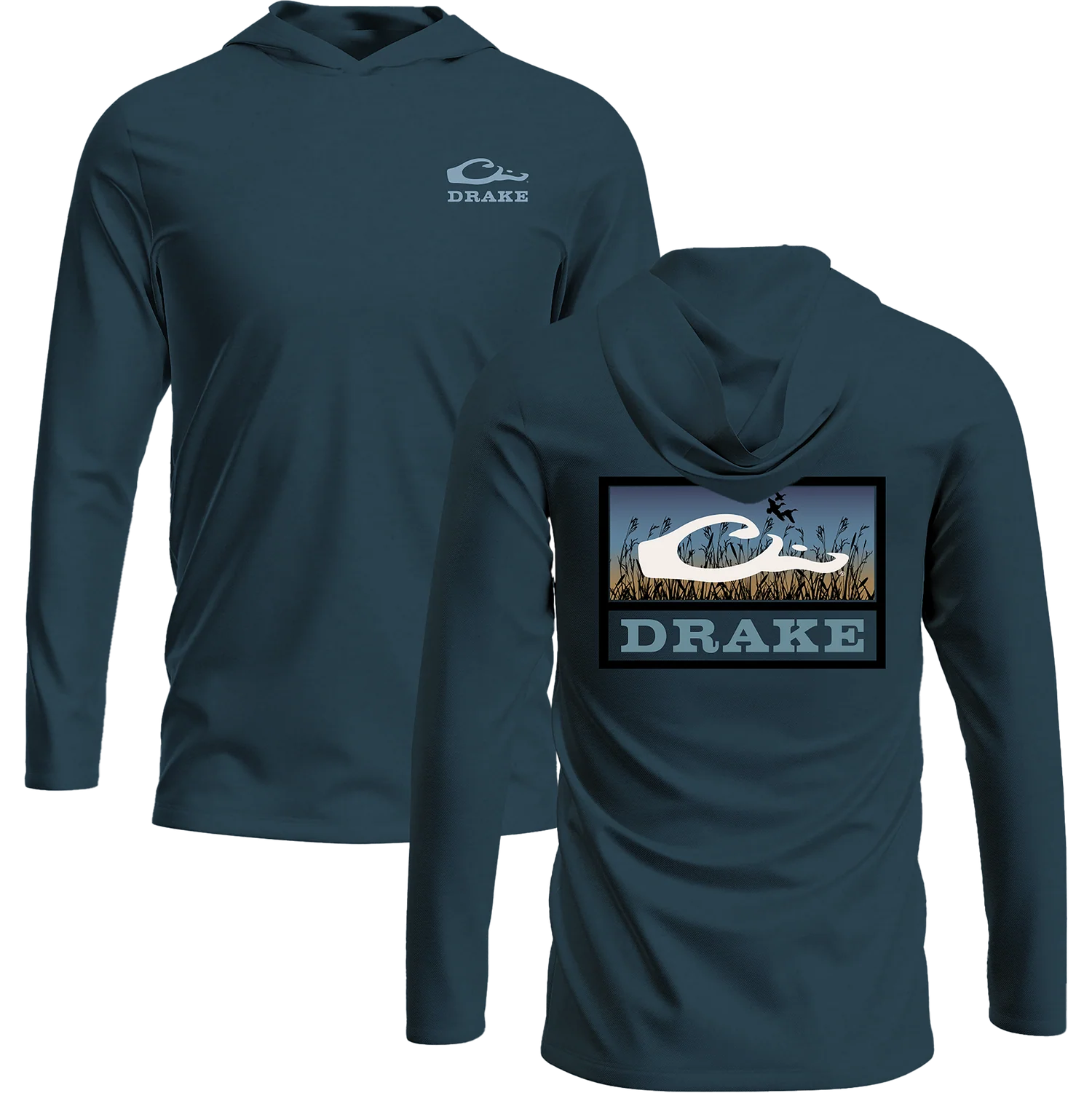 DRAKE CLOTHING CO. Men's Tees Drake Marsh Flight Graphic T-Shirt Hoodie