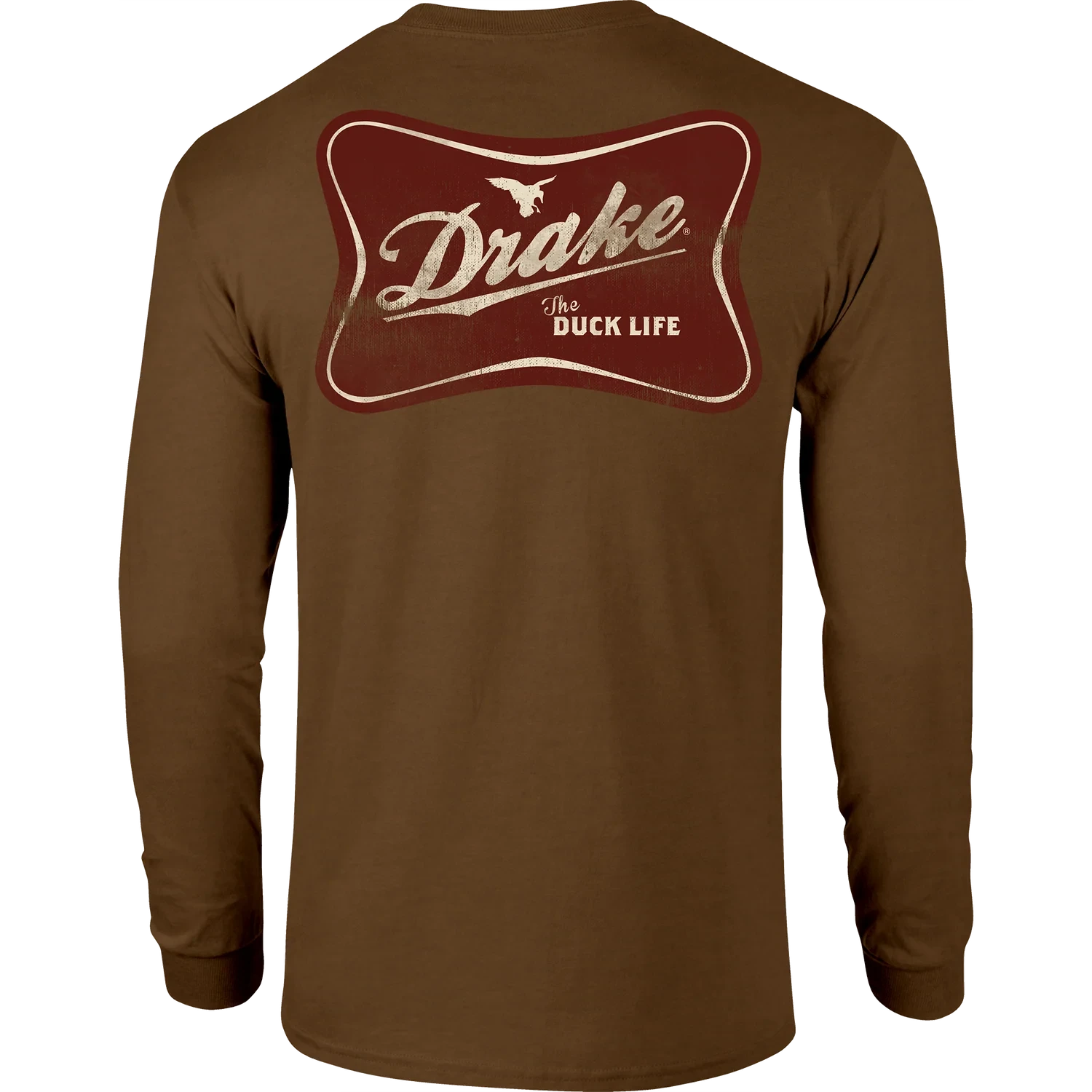 DRAKE CLOTHING CO. Men's Tees Drake Mens The Drake Life Long Sleeve T-Shirt