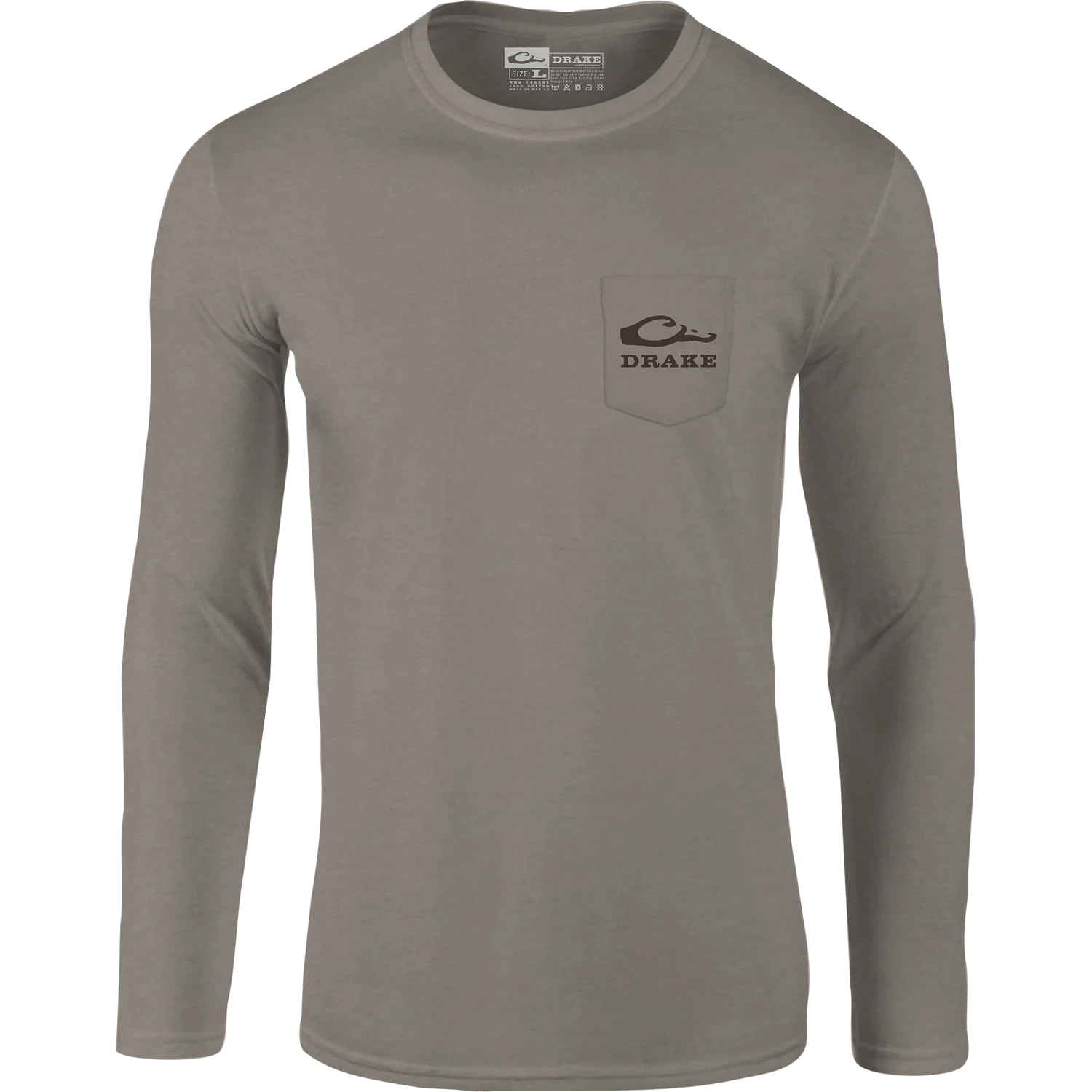 DRAKE CLOTHING CO. Men's Tees Drake Old School Original Long Sleeve T-Shirt