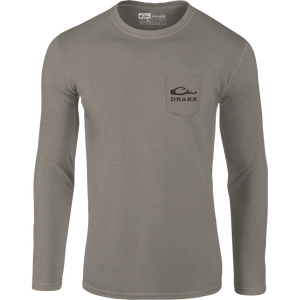 DRAKE CLOTHING CO. Men's Tees Drake Old School Original Long Sleeve T-Shirt