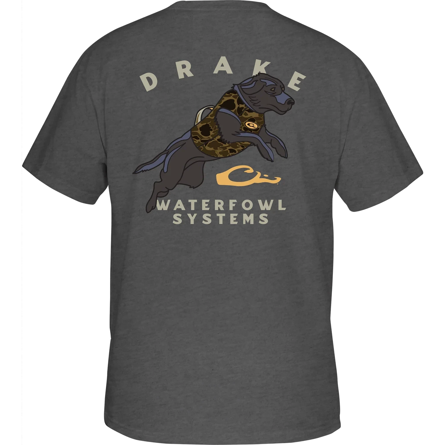 DRAKE CLOTHING CO. Men's Tees Drake Retro Black Lab T-Shirt
