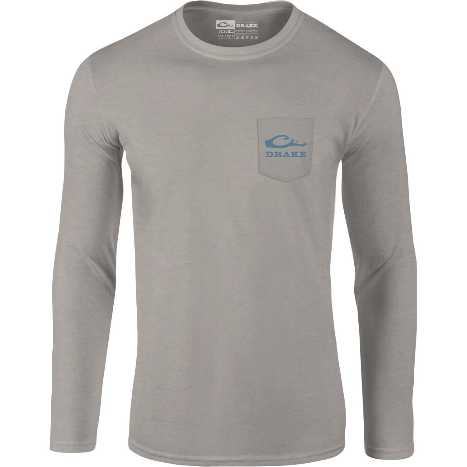DRAKE CLOTHING CO. Men's Tees WIND CHIME / S Drake Retro Wood Duck Long Sleeve T-Shirt DT9811WNC