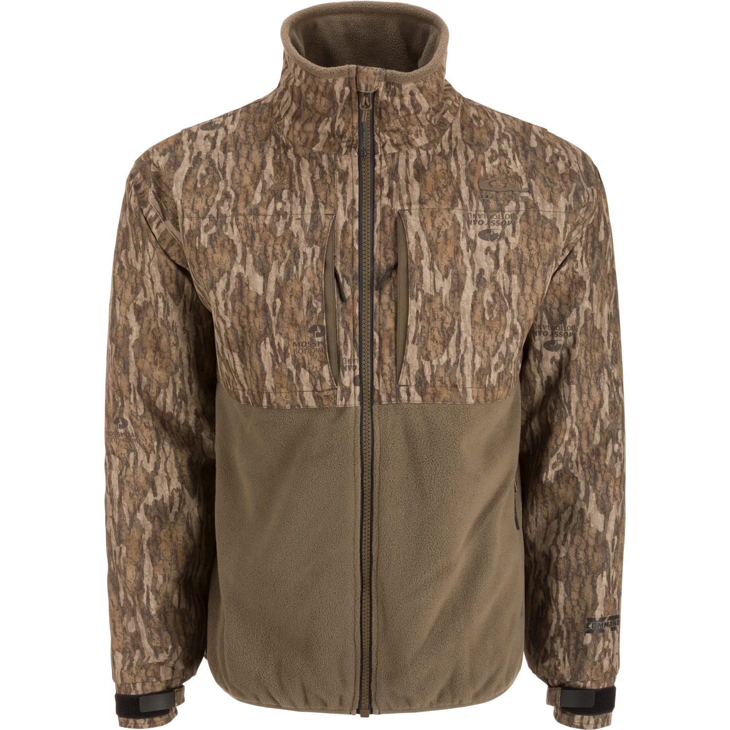 DRAKE CLOTHING CO. Mens Jackets BOTTOMLAND CAMO / S Drake MST CommandXT Eqwader Full Zip Jacket || David's Clothing DW0130006